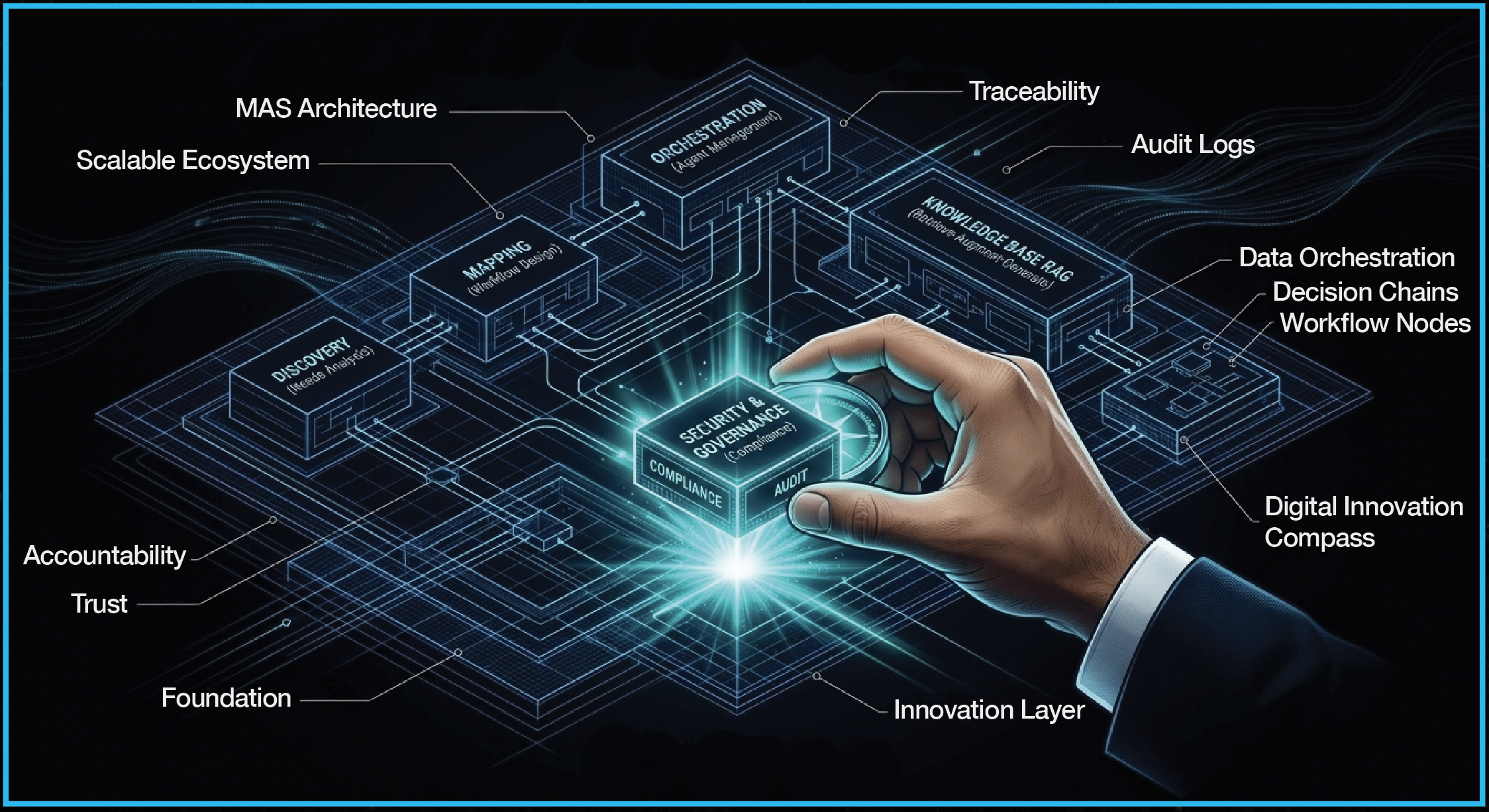 MAS Architecture – Scalable, Traceable, Governed AI Systems